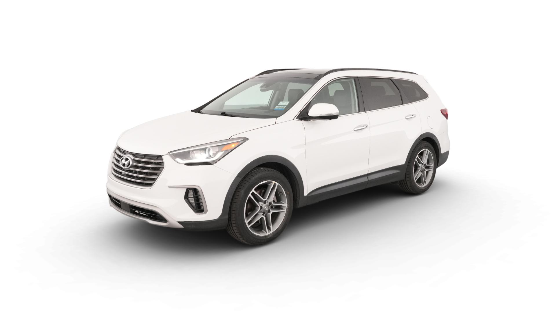 hyundai santa fe 2018 KM8SR4HF2JU258489 image
